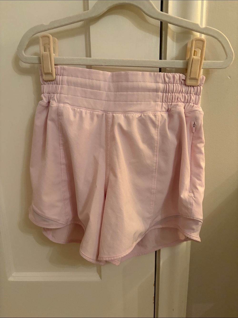 lululemon athletica Light Pink Athletic Shorts